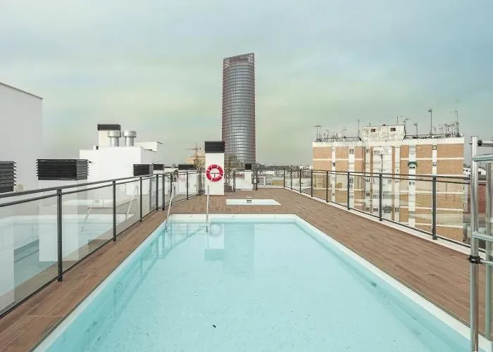 Appartement Tejares Luxury Penthouse En Triana - Gran Terraza, Piscina & Parking Privados