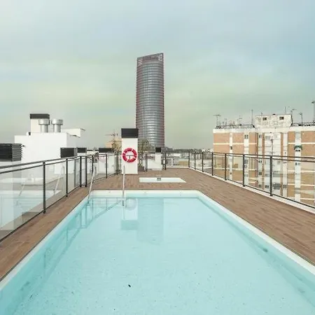 Apartament Tejares Luxury Penthouse En Triana - Gran Terraza, Piscina & Parking Privados